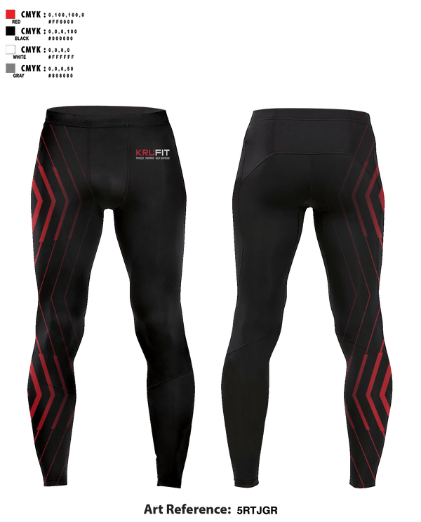 Compression Leggings, KruFit, , Teamtime, Team time, sublimation, custom sports apparel, team uniforms, spirit wear, spiritwear, sports uniforms, custom shirts, team store, custom team store, fundraiser sports, apparel fundraiser
