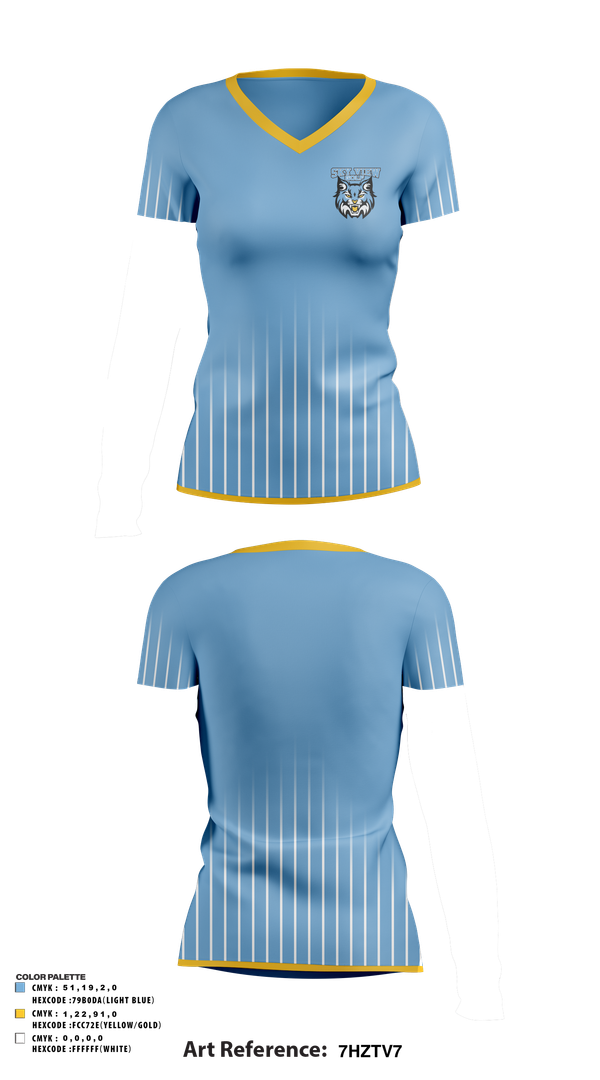 Womens Short Sleeve Vneck Shirt, Sky View Boys Golf, Golf, Teamtime, Team time, sublimation, custom sports apparel, team uniforms, spirit wear, spiritwear, sports uniforms, custom shirts, team store, custom team store, fundraiser sports, apparel fundraiser