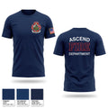 Ascend Fire Department Old School Cotton Feel Shirt - 1