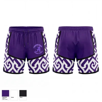 CAEC Africentric Nubians 3228431 Athletic Shorts With Pockets - 10
