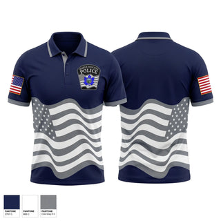 Short Sleeve Performance Polo, Maple Heights Police Department, Police, Teamtime, Team time, sublimation, custom sports apparel, team uniforms, spirit wear, spiritwear, sports uniforms, custom shirts, team store, custom team store, fundraiser sports, apparel fundraiser