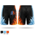 Chaos squad fire and Ice Athletic Shorts With Pockets - 1