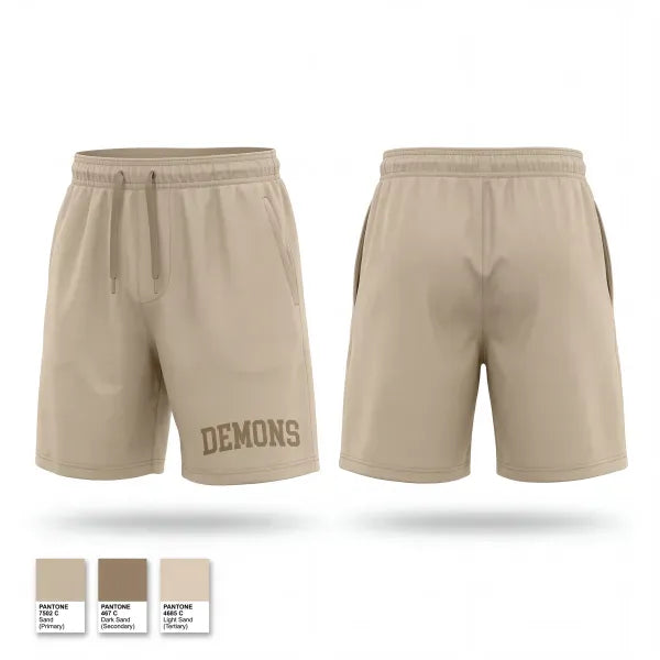 Athletic Shorts With Pockets, Demons, Marines, Teamtime, Team time, sublimation, custom sports apparel, team uniforms, spirit wear, spiritwear, sports uniforms, custom shirts, team store, custom team store, fundraiser sports, apparel fundraiser