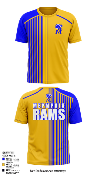 Old School Cotton Feel Shirt, Memphis Rams, , Teamtime, Team time, sublimation, custom sports apparel, team uniforms, spirit wear, spiritwear, sports uniforms, custom shirts, team store, custom team store, fundraiser sports, apparel fundraiser