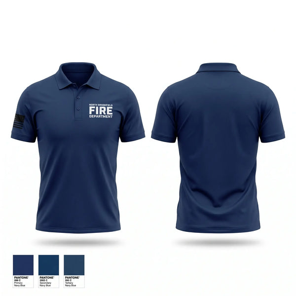 Short Sleeve Performance Polo, North Brookfield Fire Department, Fire Department, Teamtime, Team time, sublimation, custom sports apparel, team uniforms, spirit wear, spiritwear, sports uniforms, custom shirts, team store, custom team store, fundraiser sports, apparel fundraiser
