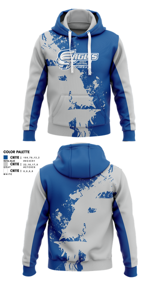 Hoodie, East Central Eagles Cheer, Cheer, Teamtime, Team time, sublimation, custom sports apparel, team uniforms, spirit wear, spiritwear, sports uniforms, custom shirts, team store, custom team store, fundraiser sports, apparel fundraiser