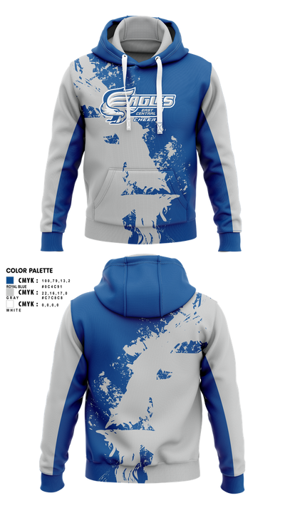East Central Eagles Cheer 31829524 Hoodie - 1