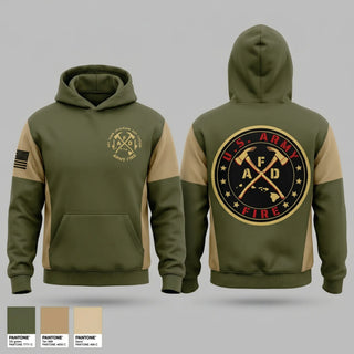 Hoodie, ARMY FIRE, Fire Department, Teamtime, Team time, sublimation, custom sports apparel, team uniforms, spirit wear, spiritwear, sports uniforms, custom shirts, team store, custom team store, fundraiser sports, apparel fundraiser
