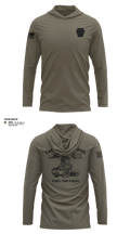 Echo Company 2-104th GSAB Long Sleeve Performance Shirt with hood - 11