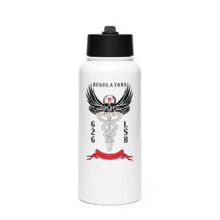 Treatment Platoon 30194736 Stainless Steel Water Bottle with a Straw Lid