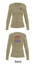 Madigan Pharmacy 51616730 Women's Long Sleeve V-neck Shirt - 97