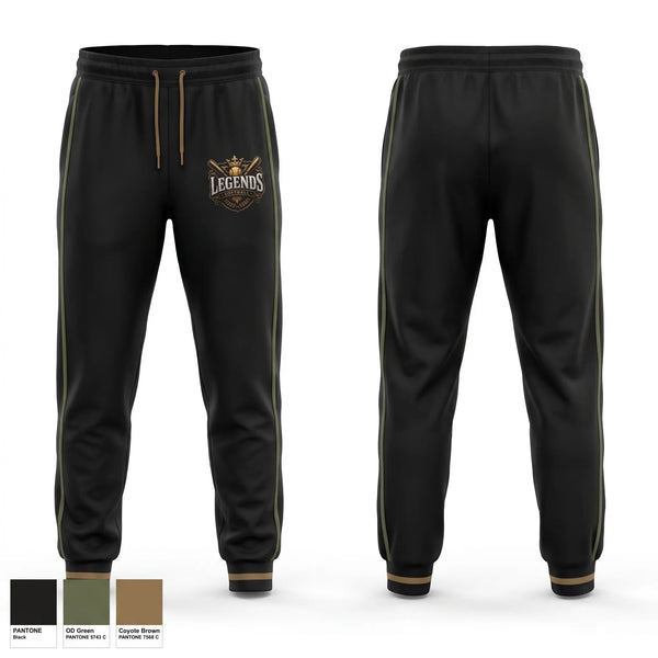 Sweatpants, Legends, Baseball, Teamtime, Team time, sublimation, custom sports apparel, team uniforms, spirit wear, spiritwear, sports uniforms, custom shirts, team store, custom team store, fundraiser sports, apparel fundraiser