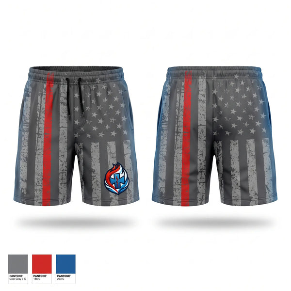 Athletic Shorts With Pockets, Valor Medics, EMS/EMT, Teamtime, Team time, sublimation, custom sports apparel, team uniforms, spirit wear, spiritwear, sports uniforms, custom shirts, team store, custom team store, fundraiser sports, apparel fundraiser