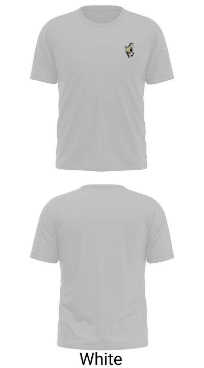 Manitou Springs High School Cheer 43487392 Old School Cotton Feel Shirt - 10