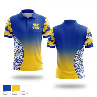 Kaiser Cougars 25381945 Short Sleeve Performance Polo - 1