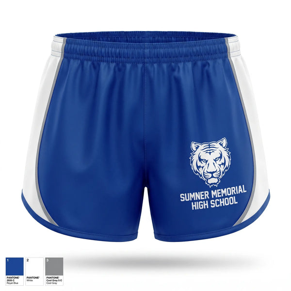 Womens Shorts, Sumner Memorial High School Soccer, Men's Soccer, Teamtime, Team time, sublimation, custom sports apparel, team uniforms, spirit wear, spiritwear, sports uniforms, custom shirts, team store, custom team store, fundraiser sports, apparel fundraiser