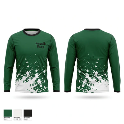Norwalk Bears Long Sleeve Performance Shirt - 1