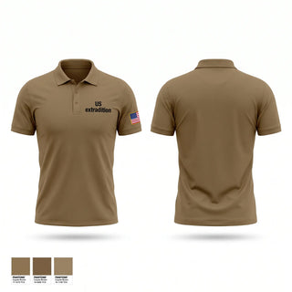 Short Sleeve Performance Polo, US extradition, Police, Teamtime, Team time, sublimation, custom sports apparel, team uniforms, spirit wear, spiritwear, sports uniforms, custom shirts, team store, custom team store, fundraiser sports, apparel fundraiser