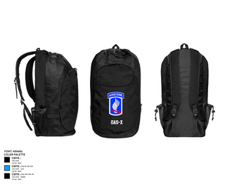 Gear Bag, OAS-X, Army, Teamtime, Team time, sublimation, custom sports apparel, team uniforms, spirit wear, spiritwear, sports uniforms, custom shirts, team store, custom team store, fundraiser sports, apparel fundraiser