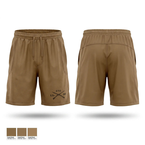 Athletic Shorts With Pockets, Charlie Company 2/113th INF, Army, Teamtime, Team time, sublimation, custom sports apparel, team uniforms, spirit wear, spiritwear, sports uniforms, custom shirts, team store, custom team store, fundraiser sports, apparel fundraiser