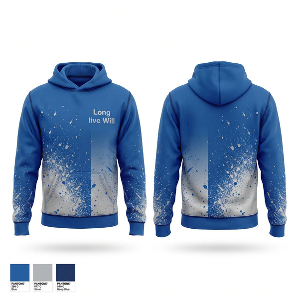 Hoodie, Long live Will, Men's Basketball, Teamtime, Team time, sublimation, custom sports apparel, team uniforms, spirit wear, spiritwear, sports uniforms, custom shirts, team store, custom team store, fundraiser sports, apparel fundraiser