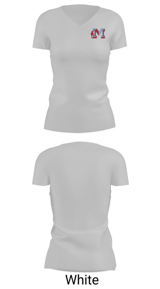 Womens Short Sleeve Vneck Shirt, Monterey Plainsmen Girls Soccer, Women's Soccer, Teamtime, Team time, sublimation, custom sports apparel, team uniforms, spirit wear, spiritwear, sports uniforms, custom shirts, team store, custom team store, fundraiser sports, apparel fundraiser