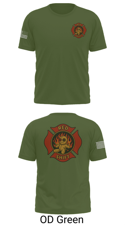 City of Lake Geneva Fire Department 76395935 Short Sleeve Performance Shirt - 56