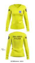 NSA Mechanicsburg 84971329 Women's Long Sleeve V-neck Shirt - 103