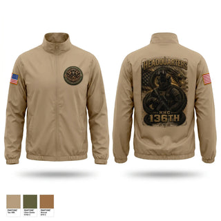 Windbreaker, HHC 136th ESB, Army, Teamtime, Team time, sublimation, custom sports apparel, team uniforms, spirit wear, spiritwear, sports uniforms, custom shirts, team store, custom team store, fundraiser sports, apparel fundraiser