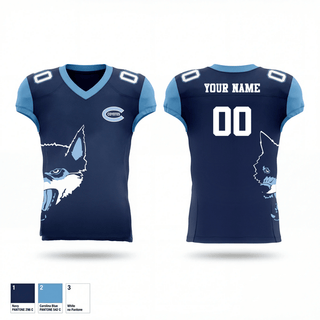 Football Jersey, Clarksburg High School, , Teamtime, Team time, sublimation, custom sports apparel, team uniforms, spirit wear, spiritwear, sports uniforms, custom shirts, team store, custom team store, fundraiser sports, apparel fundraiser