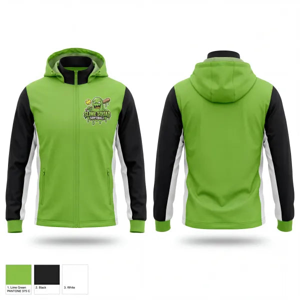 Windbreaker, Slime Squad, Softball, Teamtime, Team time, sublimation, custom sports apparel, team uniforms, spirit wear, spiritwear, sports uniforms, custom shirts, team store, custom team store, fundraiser sports, apparel fundraiser