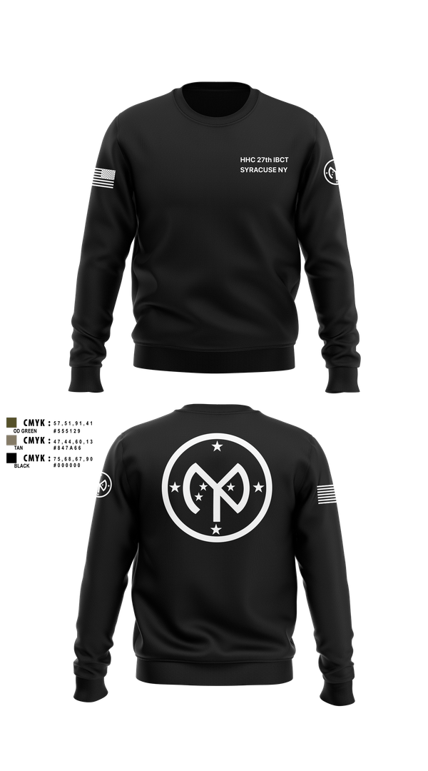 Crew Neck Sweatshirt, 27 IBCT, , Teamtime, Team time, sublimation, custom sports apparel, team uniforms, spirit wear, spiritwear, sports uniforms, custom shirts, team store, custom team store, fundraiser sports, apparel fundraiser