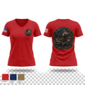 Nashville Fire Women's Short Sleeve V-neck Shirt - 1