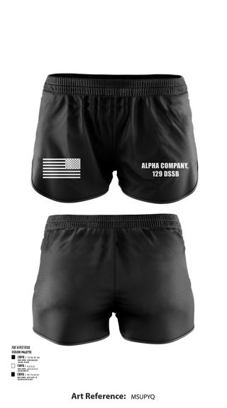 Ranger Panties, Alpha Company, 129 DSSB, , Teamtime, Team time, sublimation, custom sports apparel, team uniforms, spirit wear, spiritwear, sports uniforms, custom shirts, team store, custom team store, fundraiser sports, apparel fundraiser