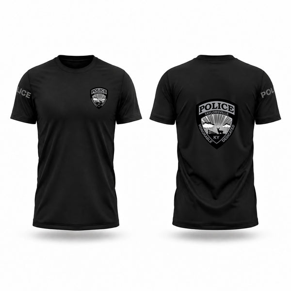 Taylorsville Police Old School Cotton Feel Shirt - 1