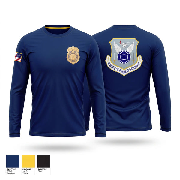 Long Sleeve Performance Shirt, OSI DET 812, Police, Teamtime, Team time, sublimation, custom sports apparel, team uniforms, spirit wear, spiritwear, sports uniforms, custom shirts, team store, custom team store, fundraiser sports, apparel fundraiser