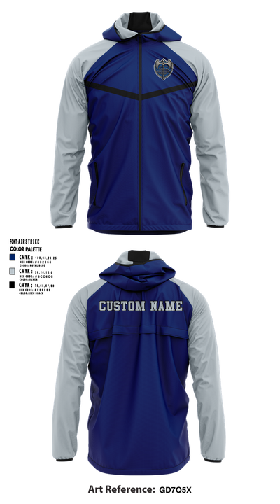 East Senior High School Band 81739960 Windbreaker - 6