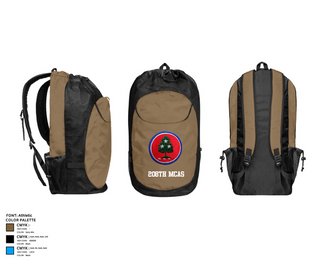 Gear Bag, 208th MCAS, National Guard, Teamtime, Team time, sublimation, custom sports apparel, team uniforms, spirit wear, spiritwear, sports uniforms, custom shirts, team store, custom team store, fundraiser sports, apparel fundraiser