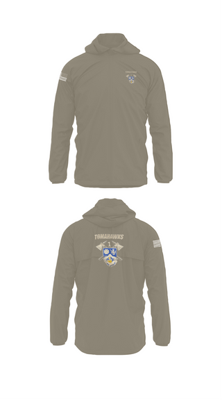 Windbreaker, TOMAHAWKS 1-23 IN, Army, Teamtime, Team time, sublimation, custom sports apparel, team uniforms, spirit wear, spiritwear, sports uniforms, custom shirts, team store, custom team store, fundraiser sports, apparel fundraiser
