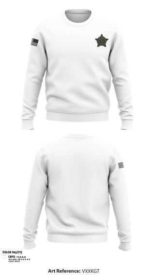 Crew Neck Sweatshirt, Hancock County Sheriff’s Office, Police, Teamtime, Team time, sublimation, custom sports apparel, team uniforms, spirit wear, spiritwear, sports uniforms, custom shirts, team store, custom team store, fundraiser sports, apparel fundraiser