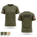 Lynn County Sheriff’s Office 91119457 Old School Cotton Feel Shirt - 1