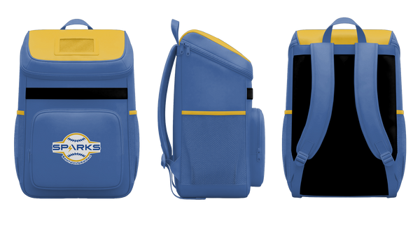 Gear Bag, Santa Clara PAL Sparks, Softball, Teamtime, Team time, sublimation, custom sports apparel, team uniforms, spirit wear, spiritwear, sports uniforms, custom shirts, team store, custom team store, fundraiser sports, apparel fundraiser
