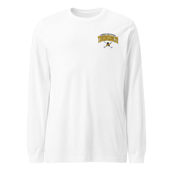 Andrew Thunderbolts Golf 43486182 Unisex Long Sleeve Tee | Bella + Canvas 3501