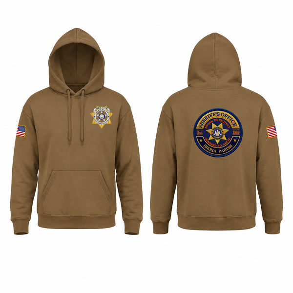 Hoodie, Iberia Parish Sheriff's Office, Police, Teamtime, Team time, sublimation, custom sports apparel, team uniforms, spirit wear, spiritwear, sports uniforms, custom shirts, team store, custom team store, fundraiser sports, apparel fundraiser