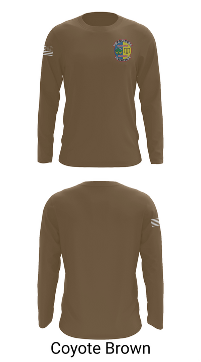 Newton Police Department 7766110 Long Sleeve Performance Shirt 6