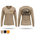 Det 1, Grim 106 BSB Women's Long Sleeve V-neck Shirt - 1