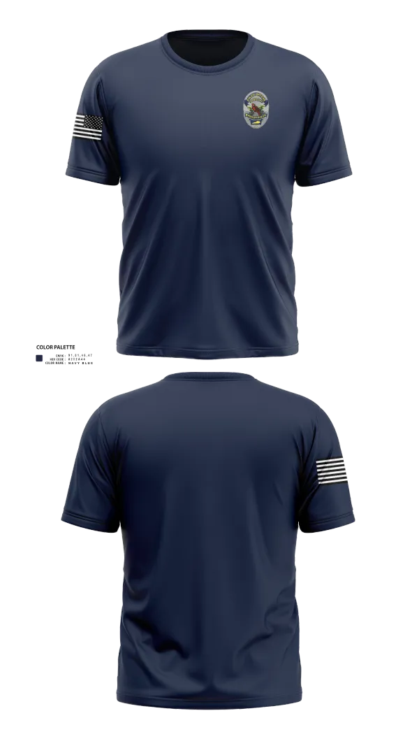 Old School Cotton Feel Shirt, Radcliff Police Department, , Teamtime, Team time, sublimation, custom sports apparel, team uniforms, spirit wear, spiritwear, sports uniforms, custom shirts, team store, custom team store, fundraiser sports, apparel fundraiser
