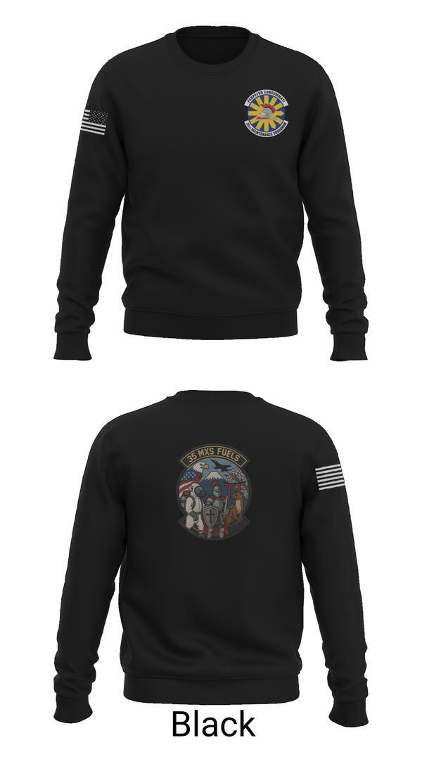 Crew Neck Sweatshirt, 35 MXS, , Teamtime, Team time, sublimation, custom sports apparel, team uniforms, spirit wear, spiritwear, sports uniforms, custom shirts, team store, custom team store, fundraiser sports, apparel fundraiser