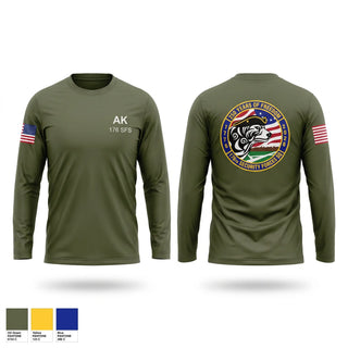 Long Sleeve Performance Shirt, 176 SFS, National Guard, Teamtime, Team time, sublimation, custom sports apparel, team uniforms, spirit wear, spiritwear, sports uniforms, custom shirts, team store, custom team store, fundraiser sports, apparel fundraiser