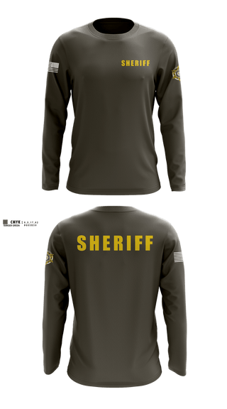 Long Sleeve Rash Guard Shirt, JEFFERSON COUNTY SHERIFFS OFFICE, Police, Teamtime, Team time, sublimation, custom sports apparel, team uniforms, spirit wear, spiritwear, sports uniforms, custom shirts, team store, custom team store, fundraiser sports, apparel fundraiser